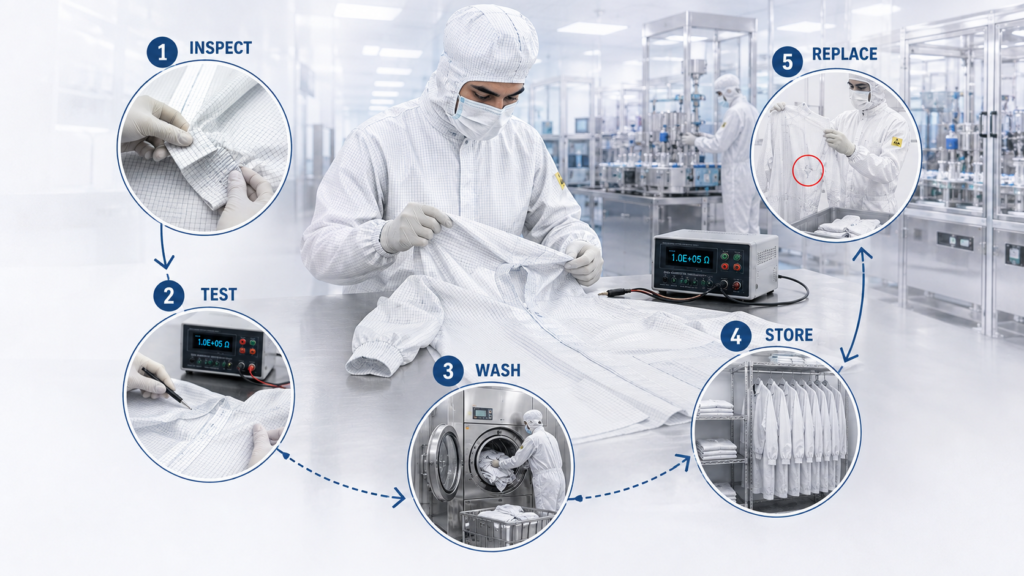 cleanroom garments