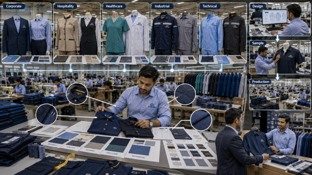 Bulk Custom Uniform Manufacturers